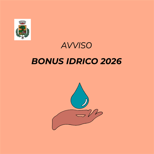 Bonus idrico 2026