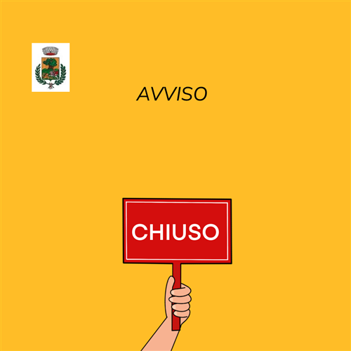 Chiusura uffici comunali mercoledì 12.08.2026